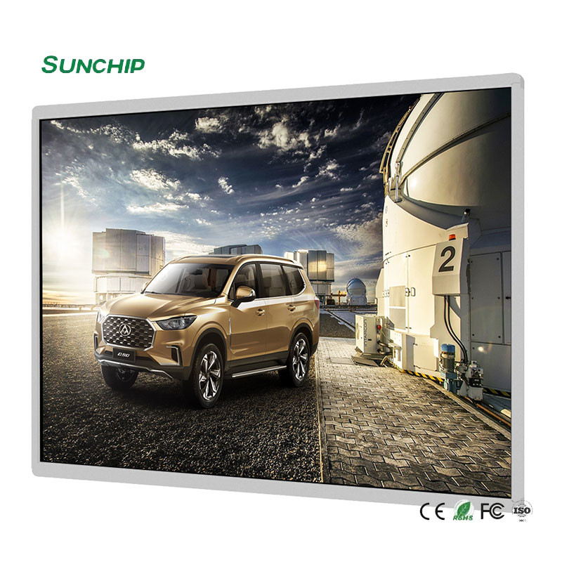 21.5 Inch Restaurant Wall Menu Boards LVDS EDP Interface FHD Video LCD lcd digital signage media display 4G WIFI BT LAN