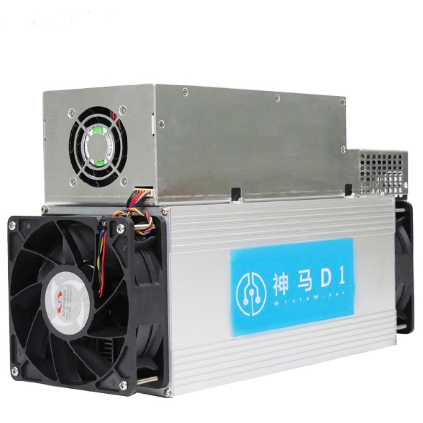 48TH/s 192bit DDR Microbt Whatsminer D1 48T 2200W DCR Mining Machine