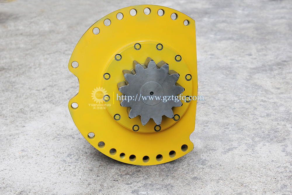 PC450-7 Swing Komatsu Gearbox 208-26-00211 Excavator Swing Reducer