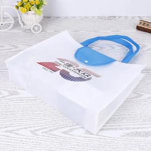 Buy cheap Collapsible Recycle Foldable Shopping Bag / Blue Folding Grocery Bags product