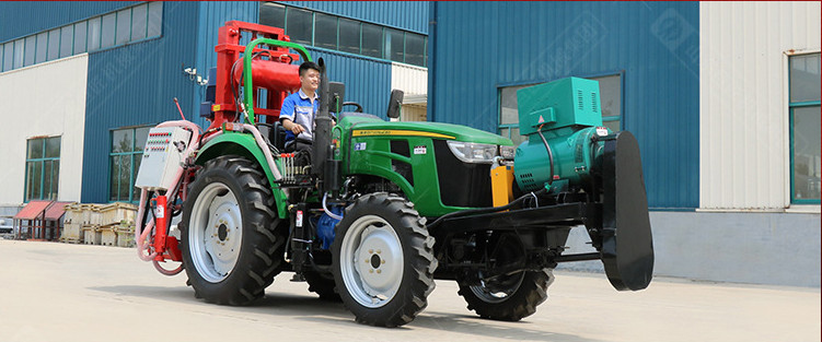 JZF-C Tractor Mounted Water Well Drilling Machine Forward And Reverse Cycle Rig