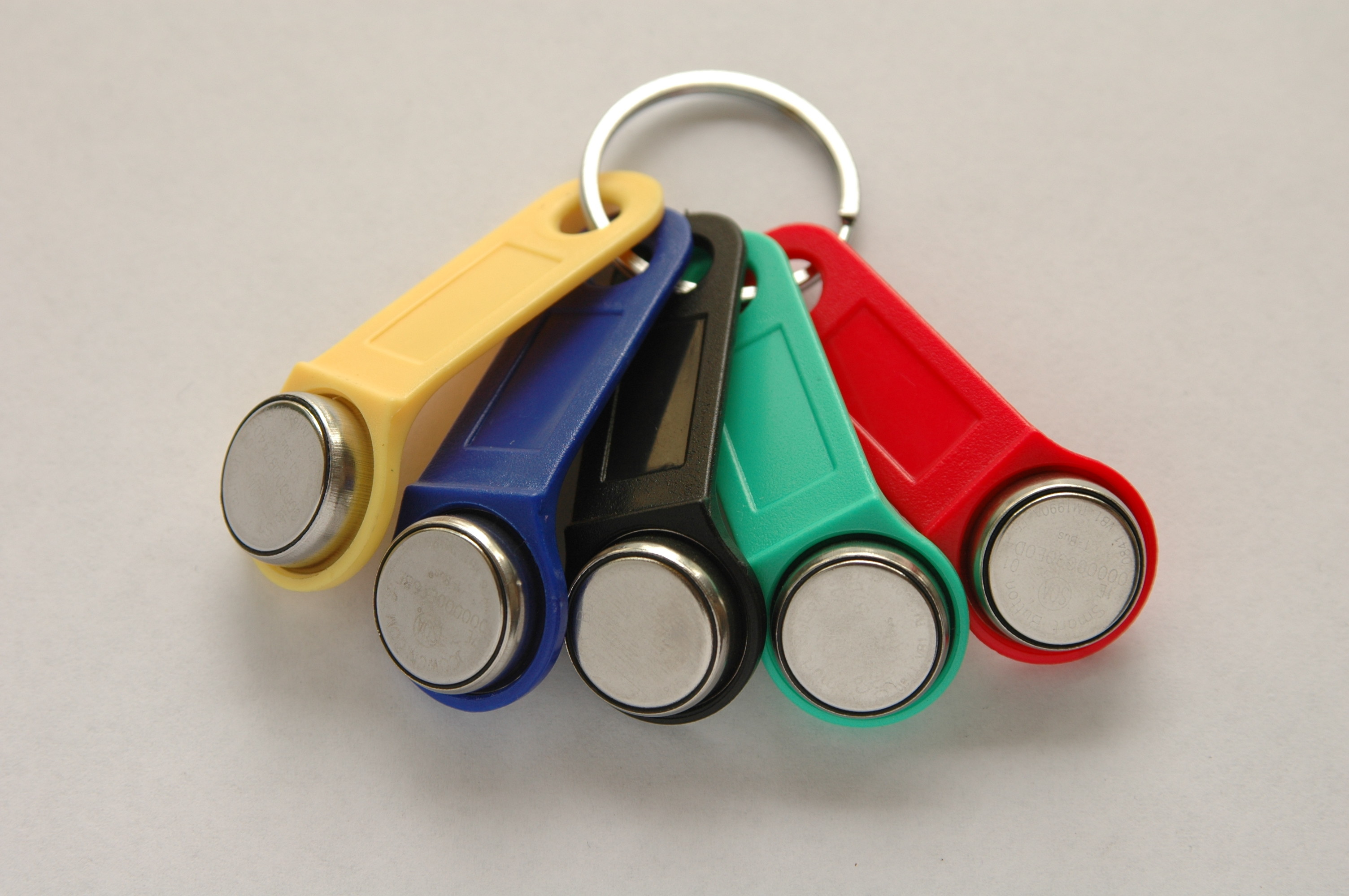 Colorful Holder Rewritable Magnetic TM Ibutton And Smart Cards
