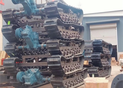 Steel Crawler Track Undercarriage Loading Capacity 2MT -20 MT With Four Outriggers