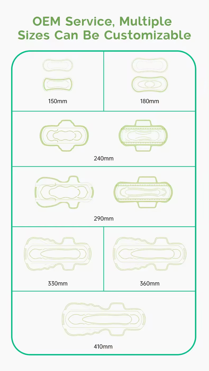 Overnight Sanitary Pads Super Absorbent Extra Long Sanitary Napkin