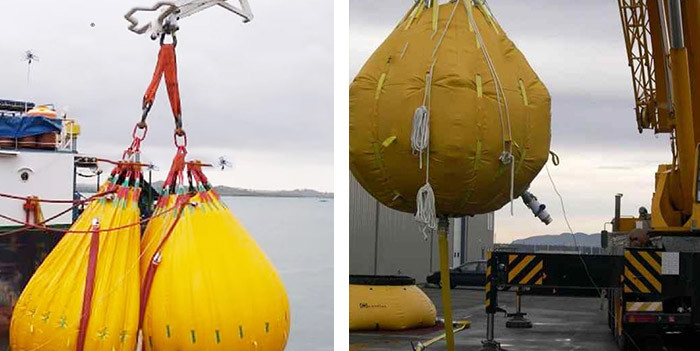 No Environmental Contamination Risks PVC Water Weight Bag Lightweight Easy To Transport