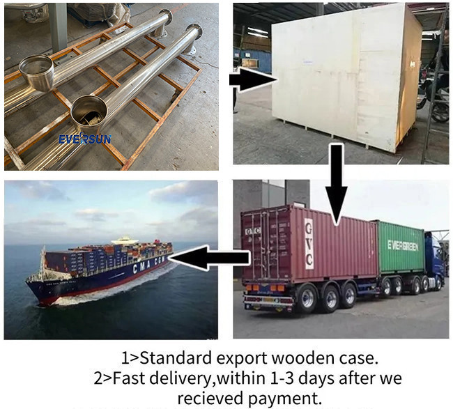 Customized U Trough Screw Conveyor For Sand Granular Material