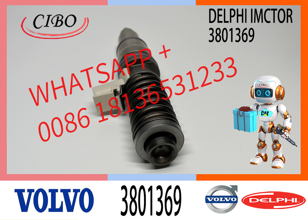 Diesel Common Rail Injector 3801369 21159131 21379939 2159131 3847790 BEBE4D18002 BEBE4D27002 Injector for VOL-VO