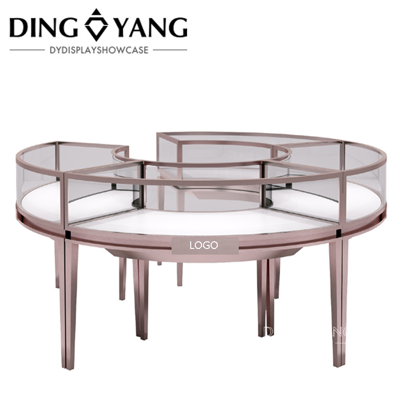 Customize Different Light Source Jewelry Display Case Combination Of Practicality And Beauty