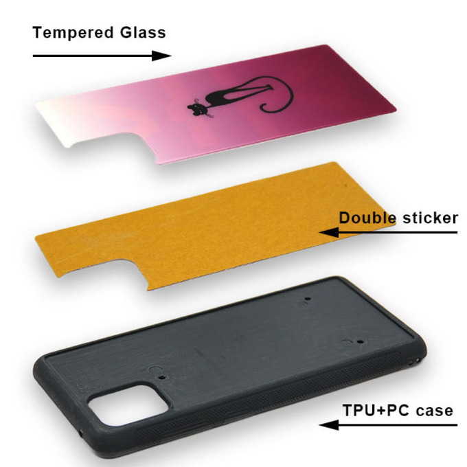 Custom Sublimation Tempered Glass Phone Cases For IPhone 15 16 Pro Max Plus