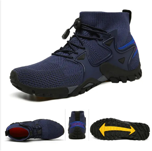 Safety Shoes Steel Head Anti-Fall Anti-Slip Net Light Anti-Static