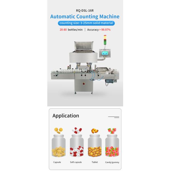 Electronic Easy Operation Capsule Tablet Bottle Counting Machine Counter