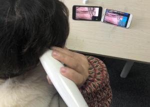 China Medical Skin Analyzer Video Dermatoscope Skin Hair Analysis Machine Auto Color Calibration on sale