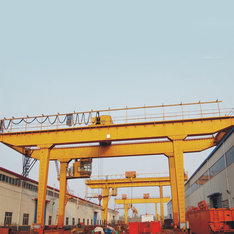 20 Ton Double Girder Yard Gantry Crane Construction U Type
