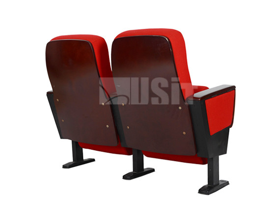 Elegant Style 580mm Auditorium Church Theatre Seating With High Density Foam