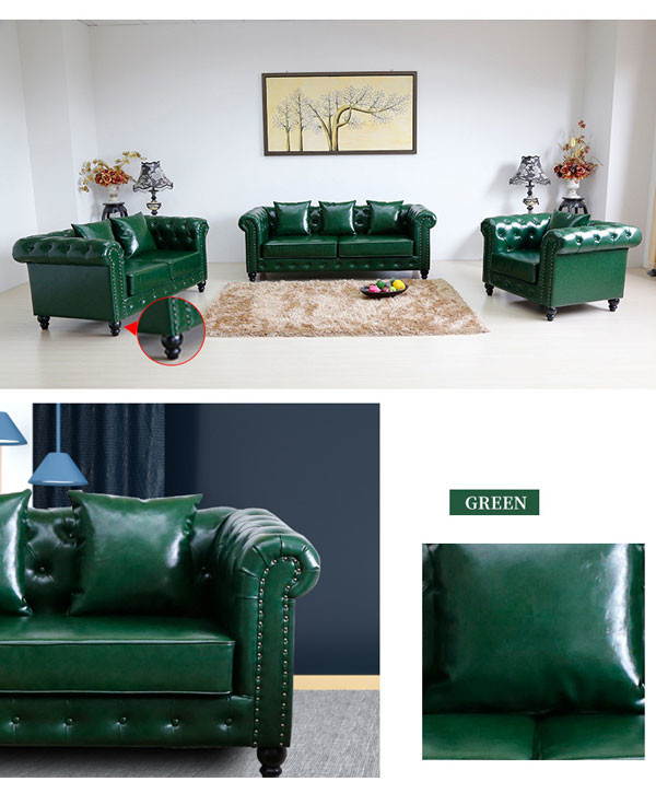 3 Seater 2 Seater Tufted Club Sofa KTV Room U Shaped Couch Bed Comfy