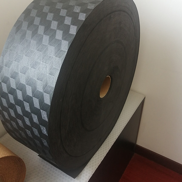 SPC Flooring EVA Foam Pad 1.5mm With 0.1mm Black Film On One Side