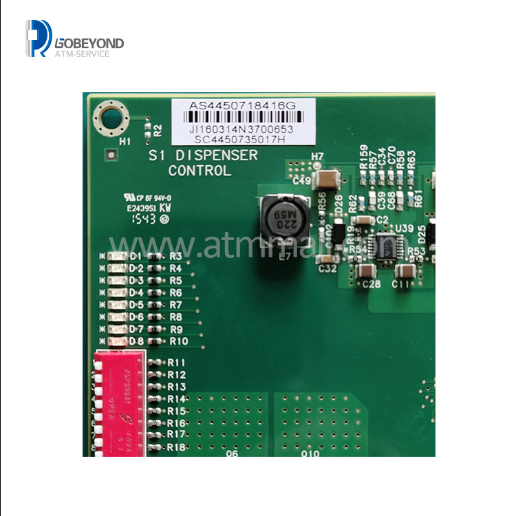 S1 PCB NCR 66XX Dispenser Control Assy 445-0718416 4450718416
