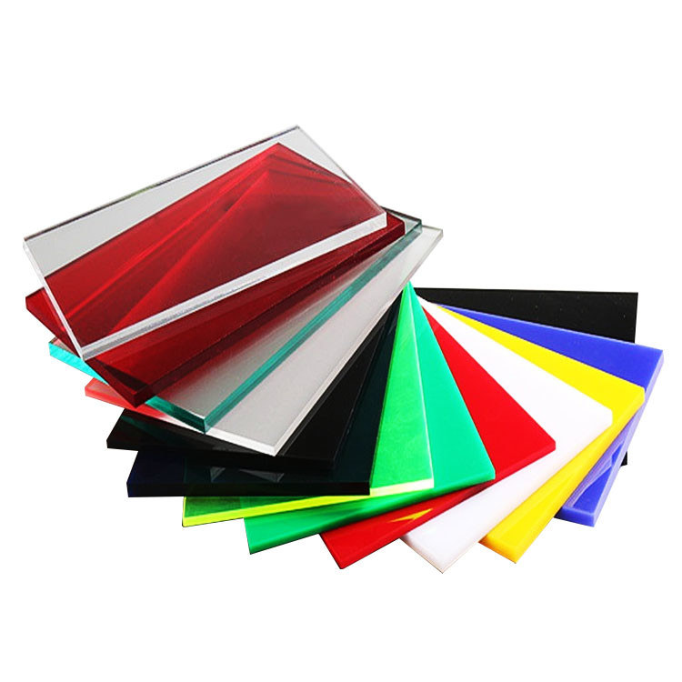 Translucent Color Display Case Plexiglass MMA 4 X 8 Clear Plastic Panels