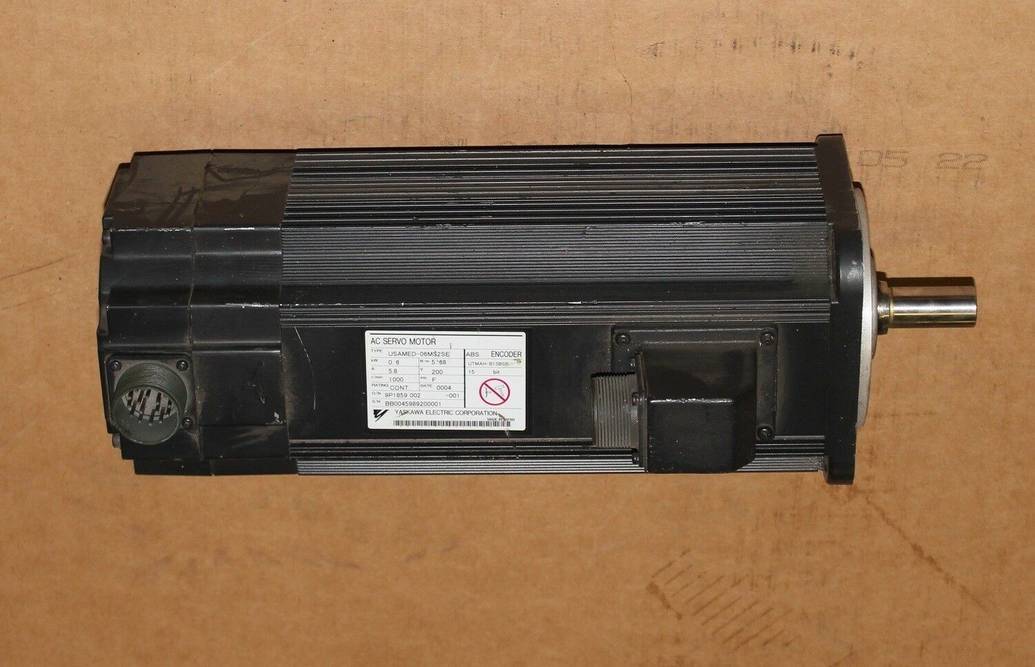 CACR-SR15BB1ES brand new and original, 1.5kW, 200V, Analog,1500 pulses/rev.