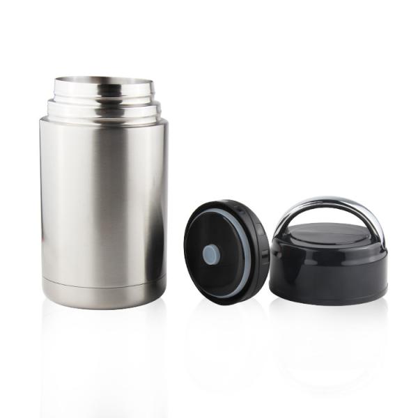 Anti Corrosion Stainless Steel Insulated Food Jar , Vacuum Lunch Box 600 -