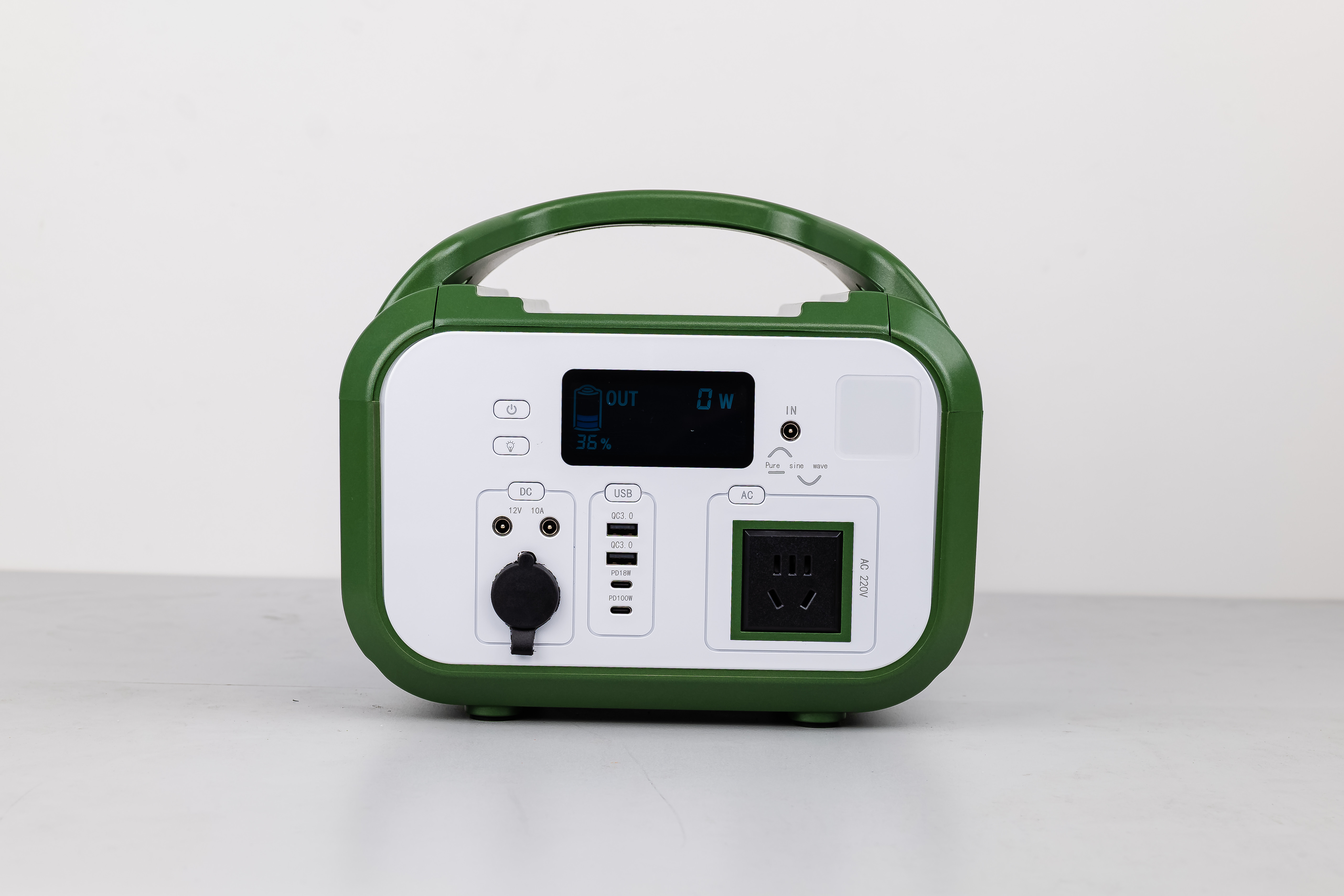 Foldable Solar Panel Charging Rechargeable Portable Power Station With WiFi For TV / Electric Fan