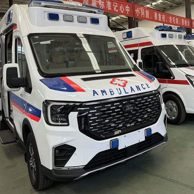 High Quality Rhd Ford Ambulance Vehicle Negative Pressure Ambulance