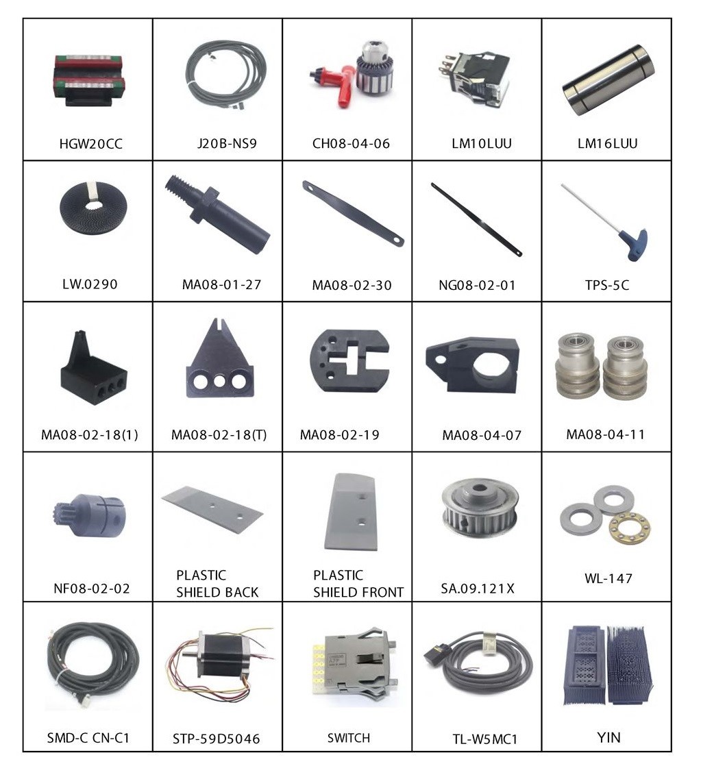 Right Tailgate Auto Cutter Parts No. CH05-13 For YIN Cutter HY-H2307JM