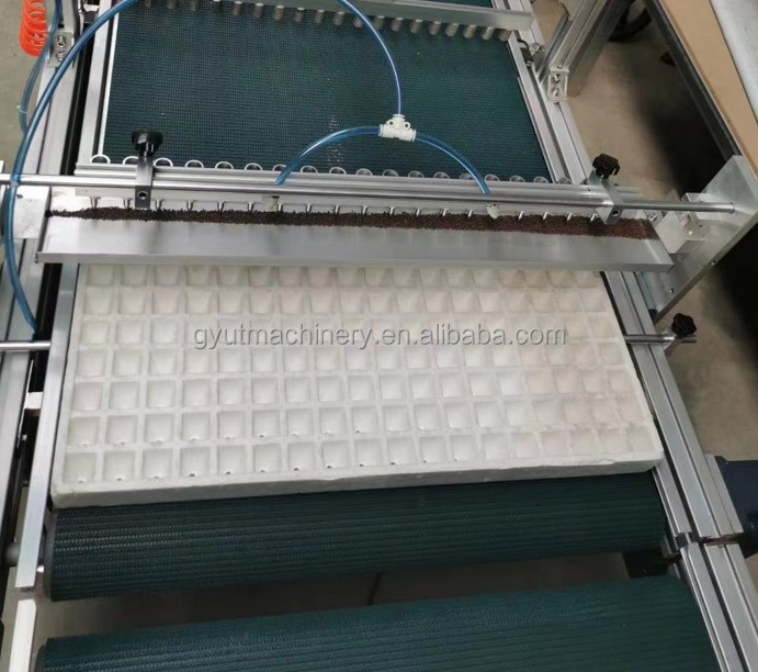1140*850*1050mm Microgreens Seeder and Top Coater Machine for Accurate Seed Cultivation