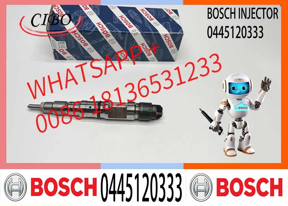 Common Rail 0445120333 For Diesel Engine Assmbly Nozzle Fuel Injector
