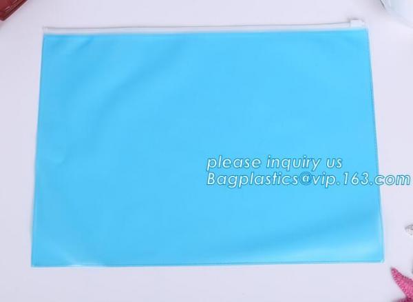 Wholesale Office School Supply A4/5/6 Mesh Zipper Document Bag Multicolor PVC A4 Archives Contract,Office School Supplie
