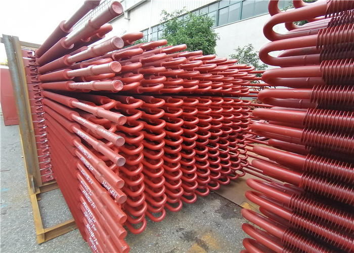 ASME A179 Carbon Steel Steam Boiler Economizer For Heat Exchanger Assembled OD 50.8mm