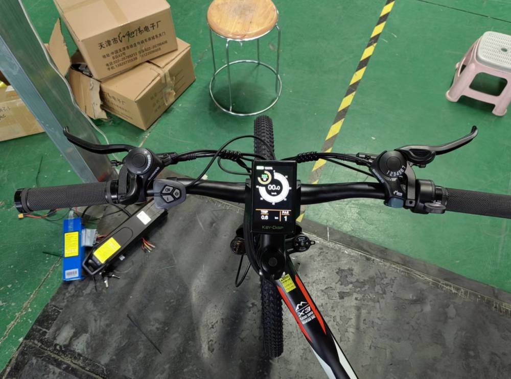 500w Mountain Snow Bike Electric Bicycle X3 High Carbon Steel Frame 29 Inch