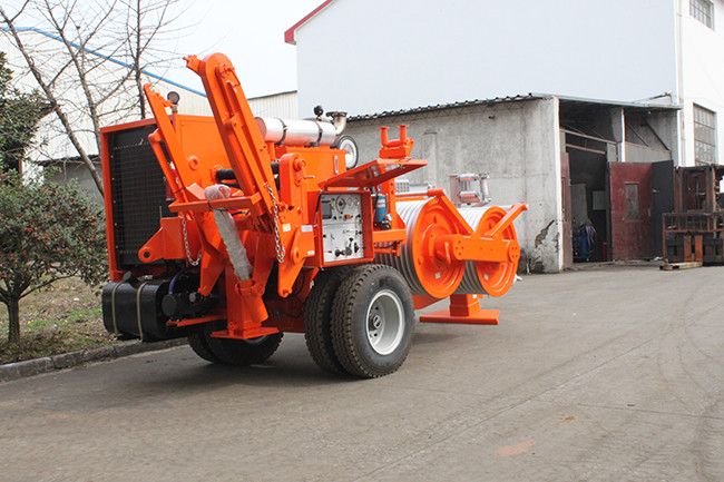 TY280 Cummins Engine 280kN Puller Cable Pulling Equipment Groove Number 11