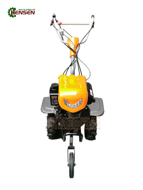 Recoil Start Type 4 Stroke Engine Two Wheel Diesel Powered Mini Tillage Machine Walking Tractor For Agricultural