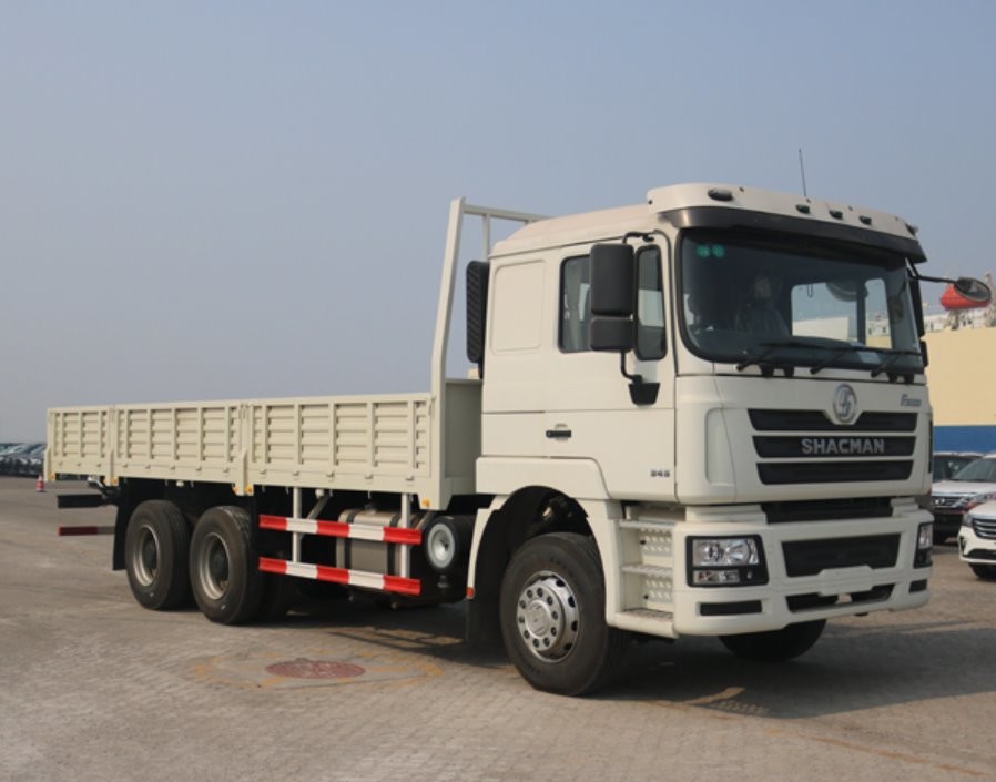 SHACMAN F3000 Lorry Truck 6x4 340Hp Euro II White 10 Wheel Lorry