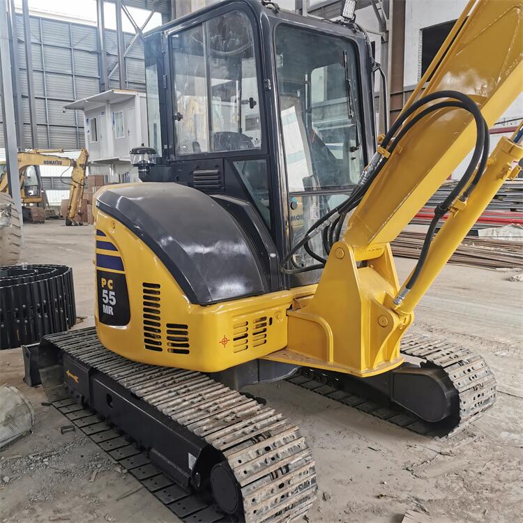 Original Hydraulic Cylinder Komatsu PC55MR 5.5Ton Japanese Excavator 1600 Working Hours
