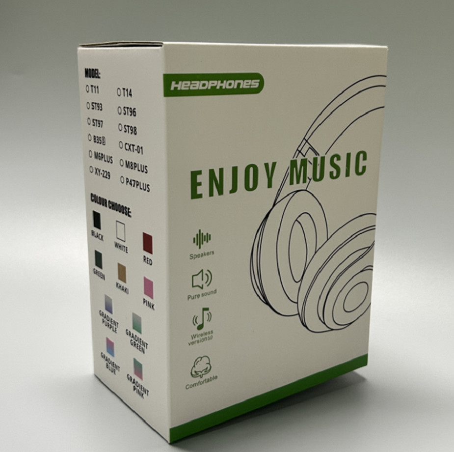 Bluetooth Headphone 200mAh Battery 6-Hour Playback 120-Hour Standby 40mm Driver For Commuters Students And Business Travelers