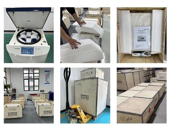 High Speed 16500rpm Refrigerated Centrifuge with "Low-Noise" Patent Certification 14