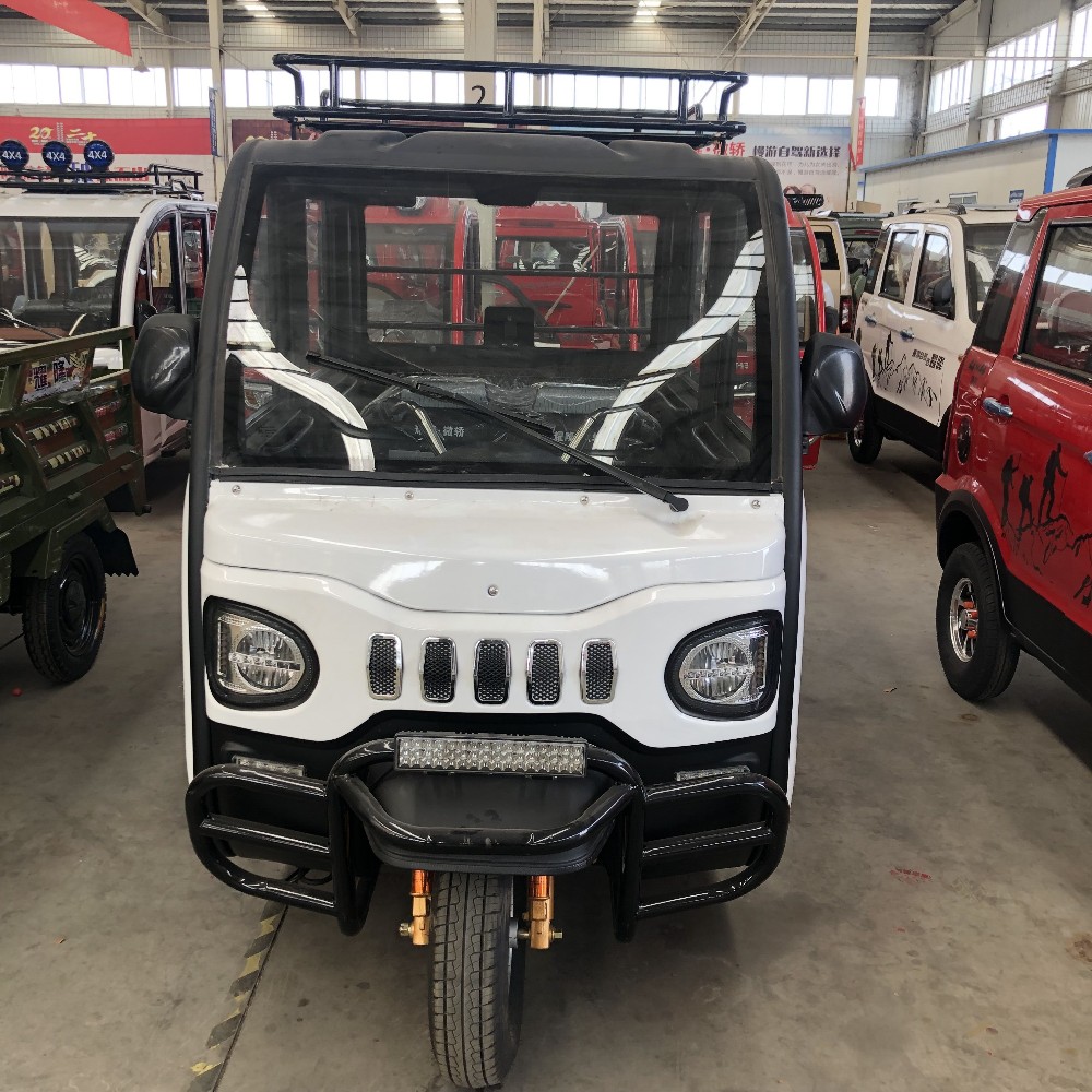 Solar Panel 270X120X170cm Electric Cargo Tricycle