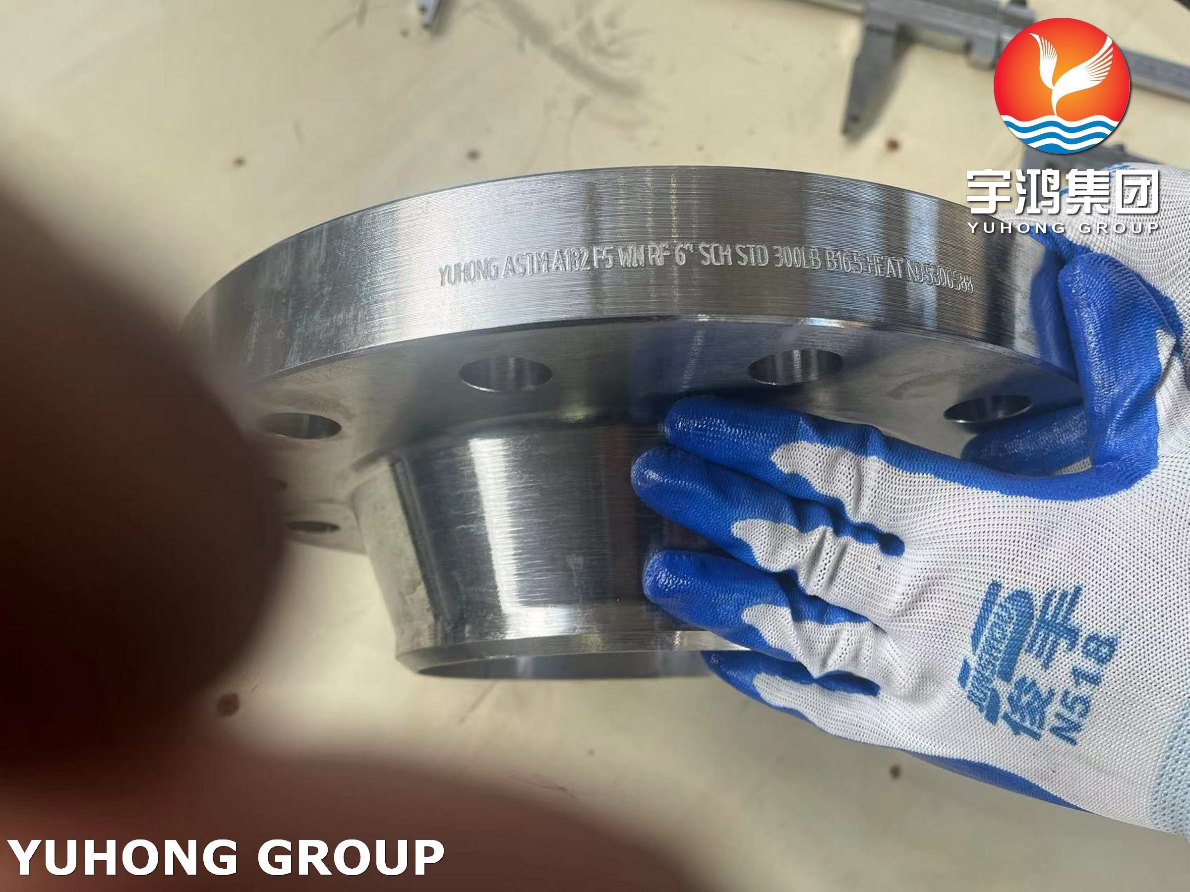 ASTM A182 F5 Alloy Steel Flange ASME B16.5 Forged Orifice Weld Neck Flange