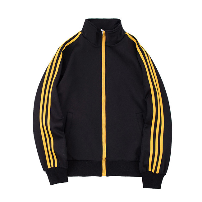 Spring Autumn 4xl Sport Coat Tide Brand Three Bars Couple Baseball Jacket