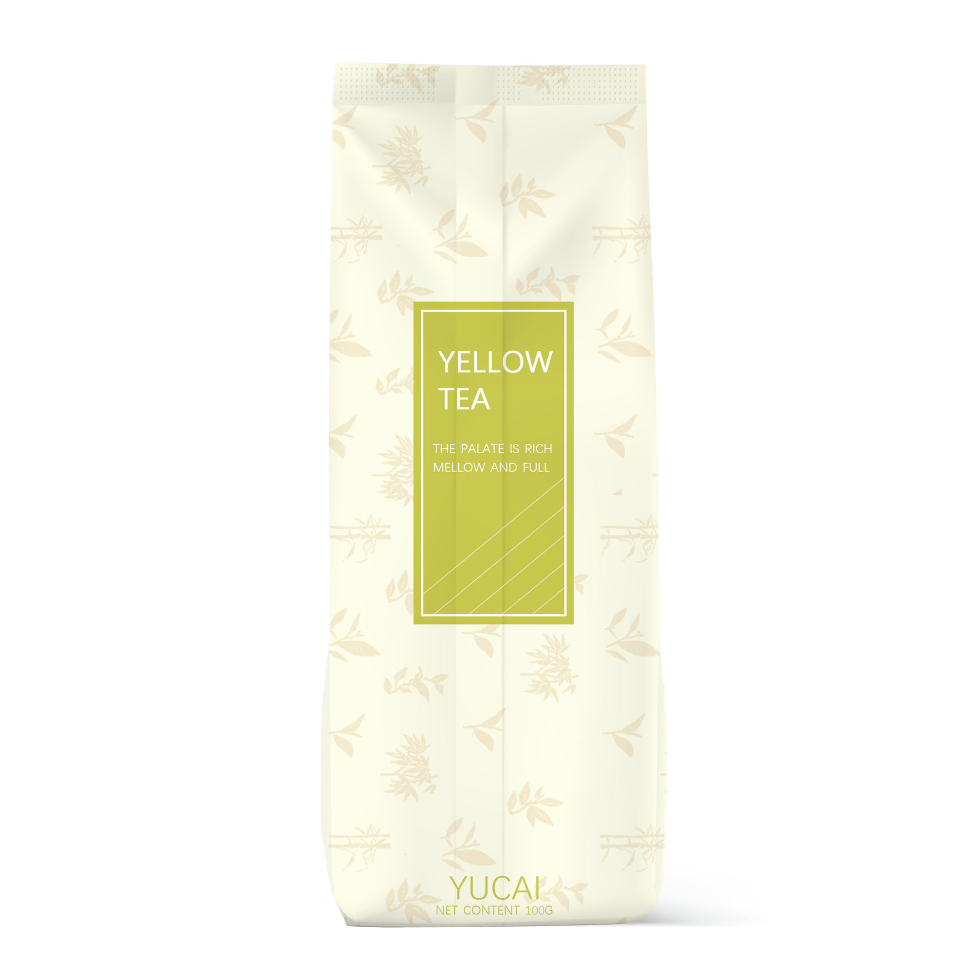 Custom Side Gusset Tea Packaging Bags Laminated Plastic Matte Finished Waterproof
