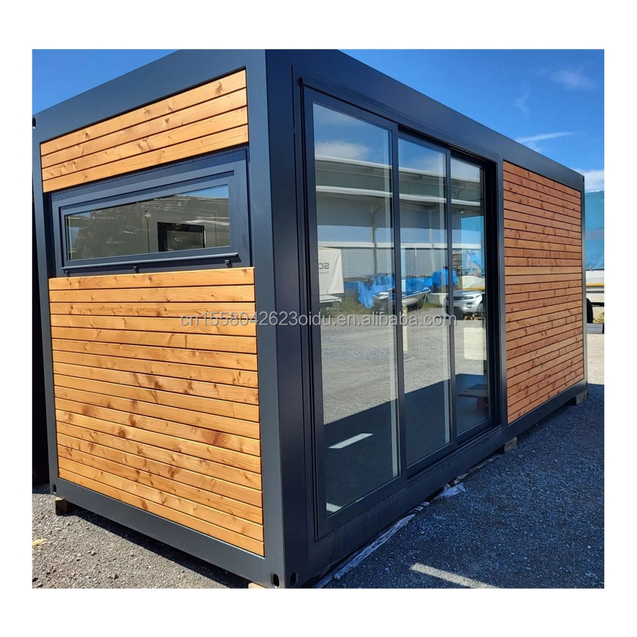 20 40 FT Modern Design Expandable Container Prefabricated Wooden Color Garden House for a Customized Living Experience
