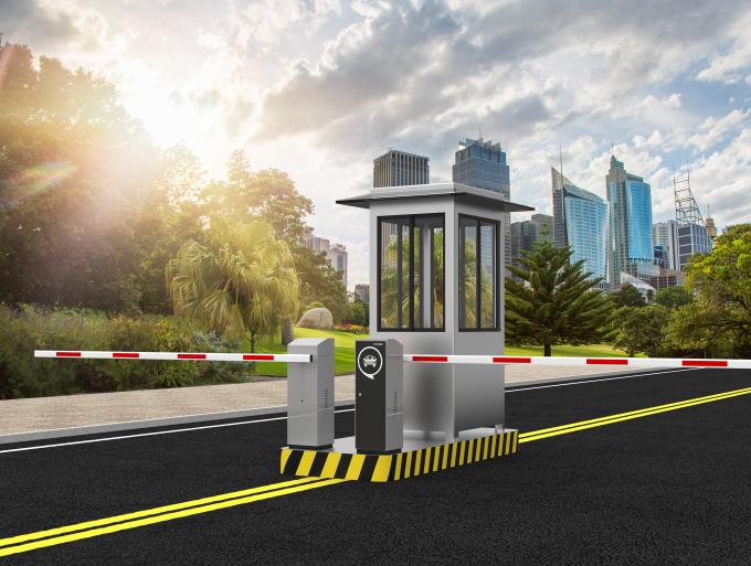 Straight Fence Arm Car Barrier Gate / Parking Lot Lift Gate AC220V / AC110V 5