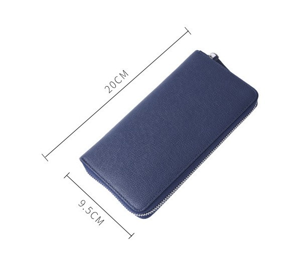 Multicolor Leather Business Portfolio