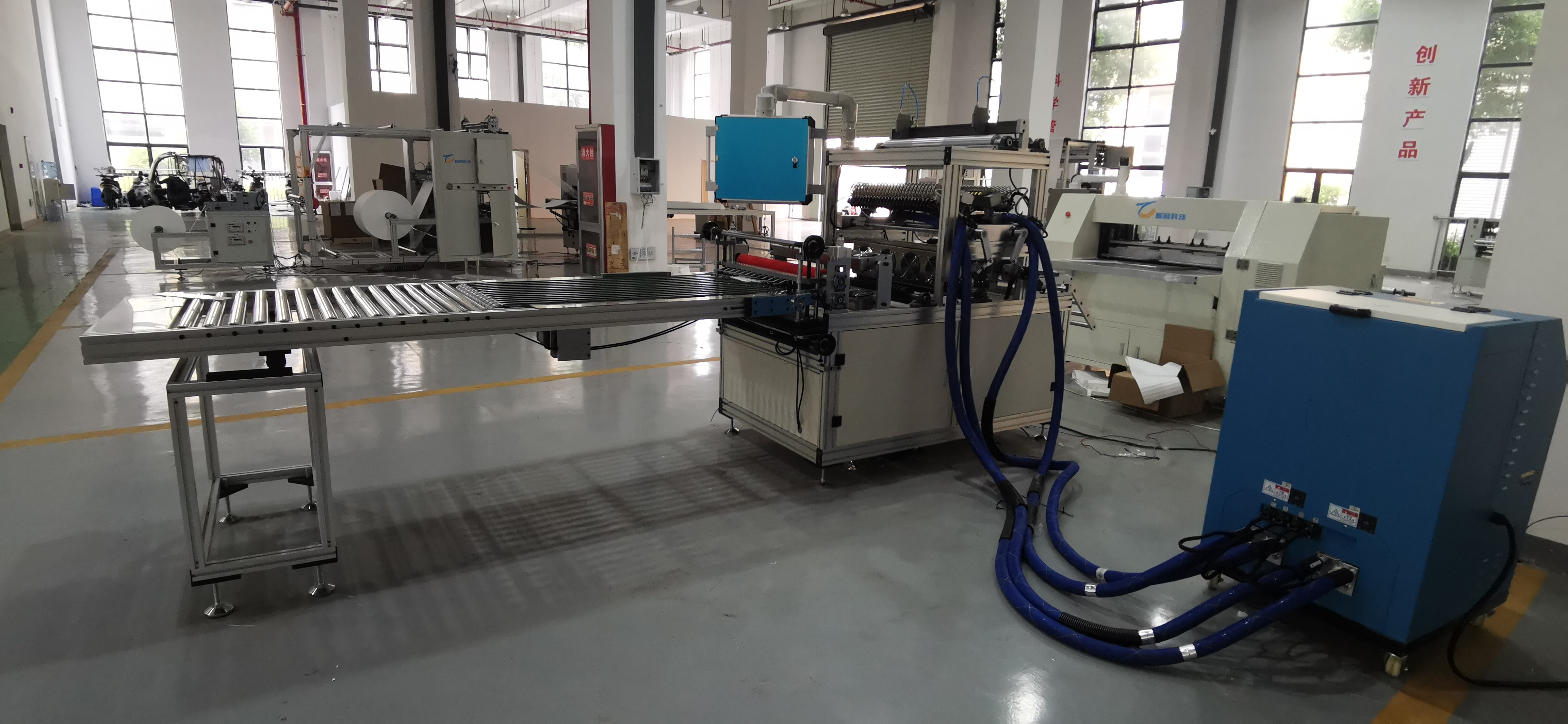 Glued Filter Production Equipment Industrial Grade Filter Manufacturing Equipment 220V / 380V