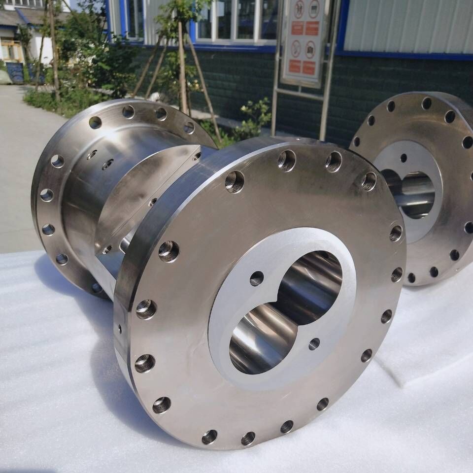 Buhler 155 Twin Screw Extruder Screws Barrels for Puffed Food Industry