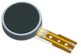smartphone coin vibration motor, 1027 10mm flat small dc motor