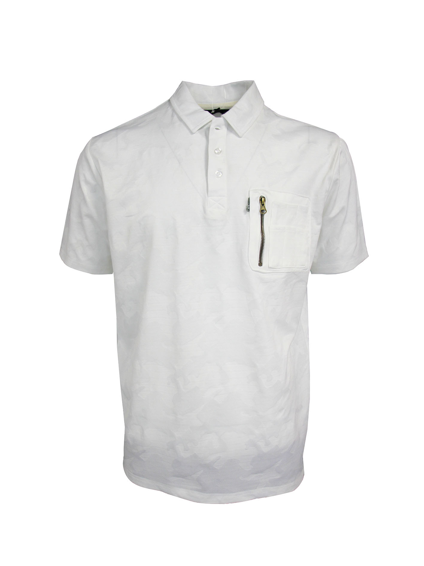 180G T Shirt 80 Cotton 20 Polyester With Irregular Woven Pattern And Mesh
