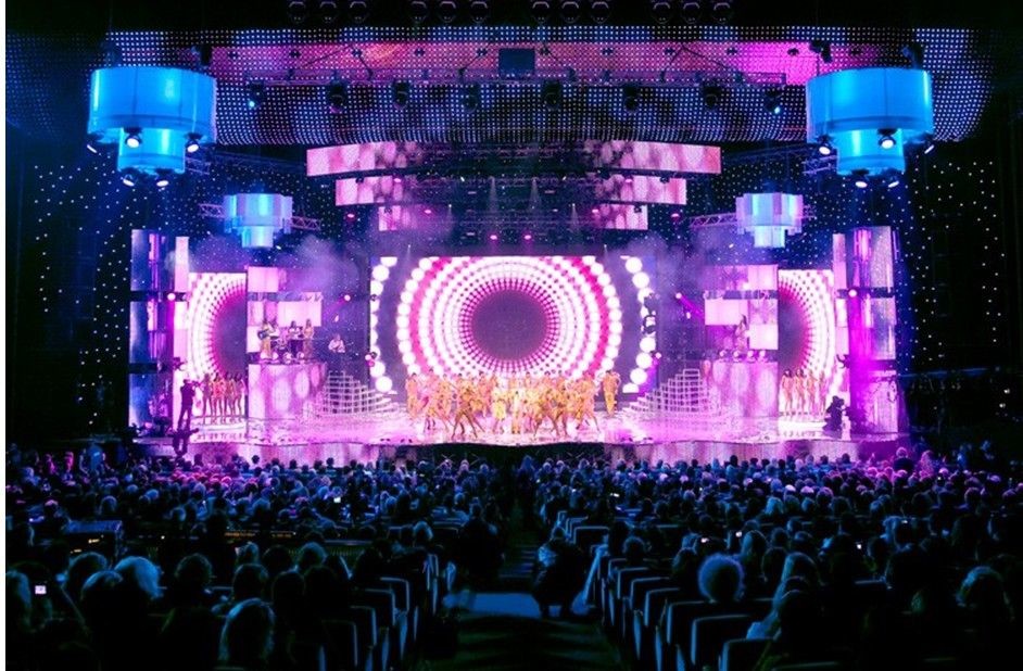 SMD1212 P1.667 Stage Rental LED Display Impact Proof GOB LED Screen